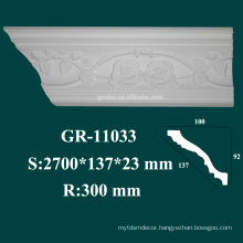 new arrival elegant products PU ceiling cornice for interior home decoration